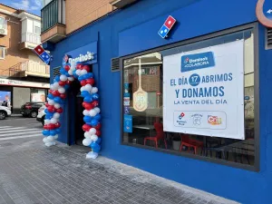 Domino’s Pizza abre un local en Paracuellos con fuerte compromiso solidario