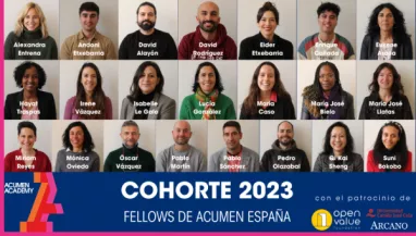 El Programa de Fellows de Acumen selecciona a 22 nuevos líderes sociales