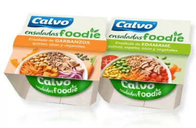 Grupo Calvo elimina el plástico en los envases de su nueva línea de ensaladas