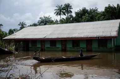 Injusticia climática: inundaciones azotan las costas de los países más vulnerables 