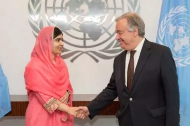 Malala Yousafzai:“ Cumplir los ODS nos conducirá a una era sostenible, sana y equitativa”