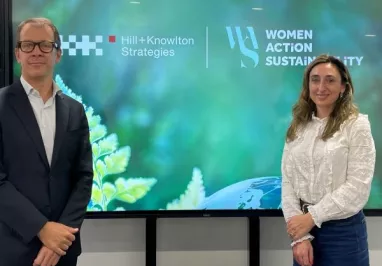 Women Action Sustainability y Hill+Knowlton Strategies trabajan en conjunto por la sostenibilidad a través del liderazgo femenino