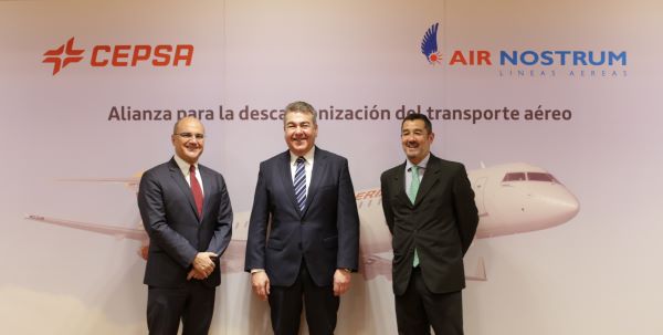 Cepsa y Air Nostrum, juntas por la descarbonización del sector aéreo