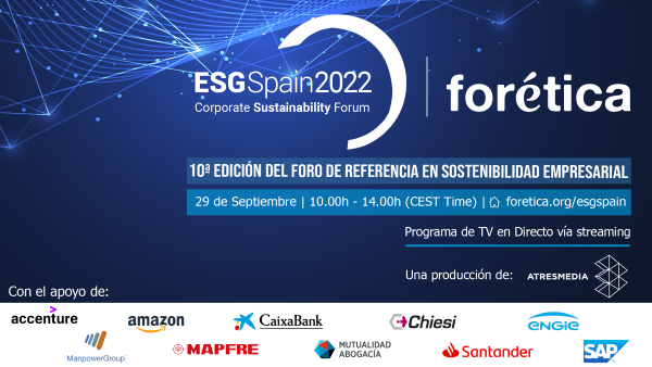 ESG Spain 2022: Corporate Sustainability Forum