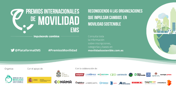 Está abierto el plazo para presentar candidaturas a los Premios Internacionales de Movilidad EMS